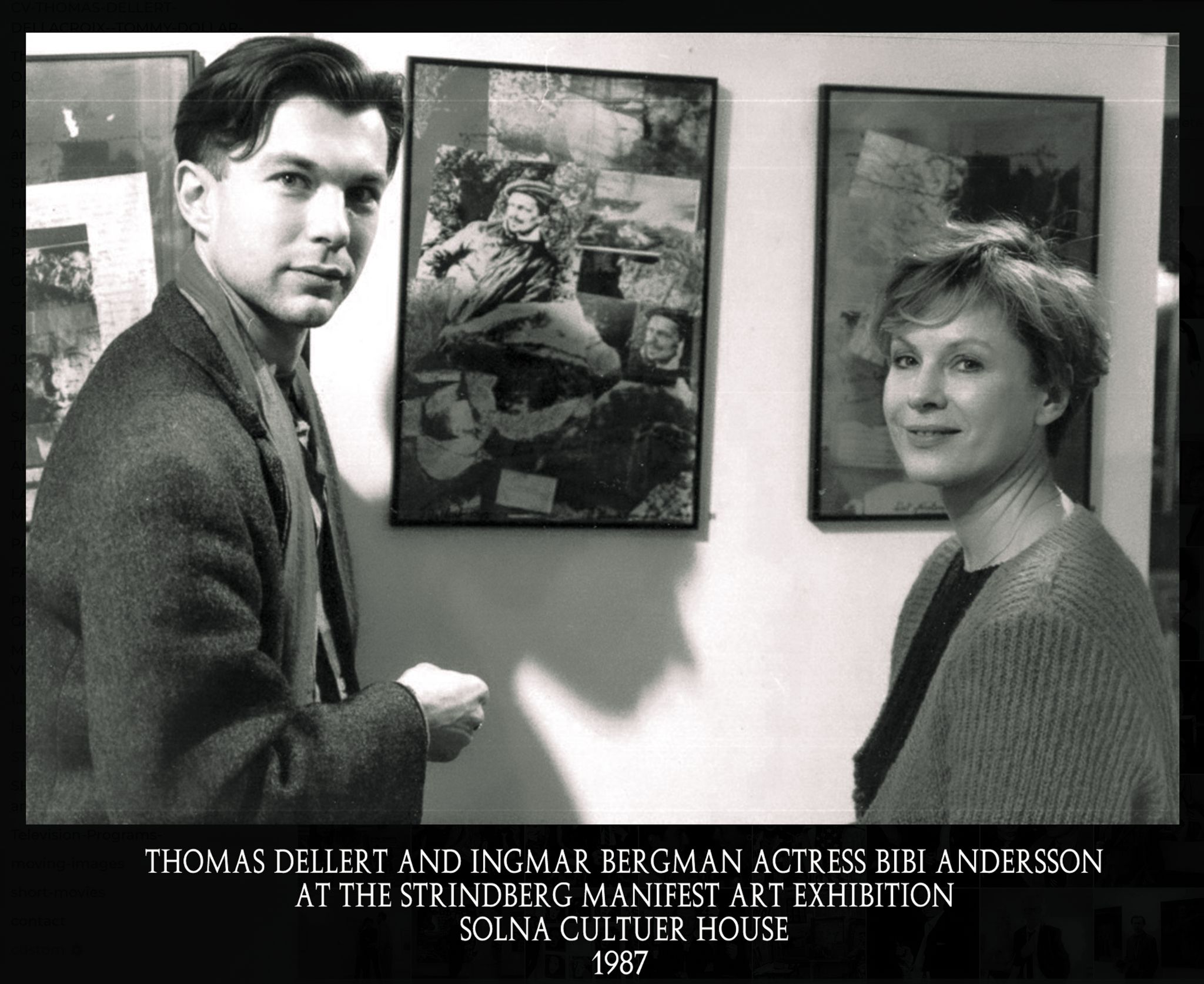 TD and Bibi  Andersson 